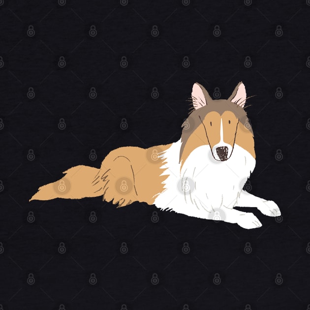 Rough Collie - Rough Collie by HarrietsDogGifts